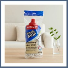 Bezos Pamuklu Püsküllü Küçük Mop (Klasik Sap Uyumlu) BZS10