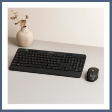 Bezos Kablosuz Klavye Mouse Seti (Usb, Sessiz, Q Klavye) BZS10