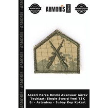 Armoris Askeri Parça Resmi Aksesuar Görev Teçhizatı Single Sword Yeni Tsk Er - Astsubay - Subay Kep Kokart