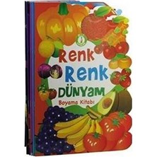 TeknoKapsül Renk Renk Dünyam Boyama Kitabı Seti 5 Kitap