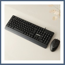 Bezos USB Kablolu Q Klavye & 1200 Dpı Mouse Seti BZS10