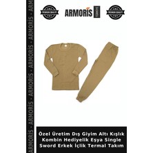 Armoris Özel Üretim Dış Giyim Altı Kışlık Kombin Hediyelik Eşya Single Sword Erkek Içlik Termal Takım