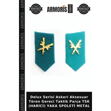 Armoris Delux Serisi Askeri Aksesuar Tören Gereci Taktik Parça Tsk (Harici) Yaka Spoleti Metal