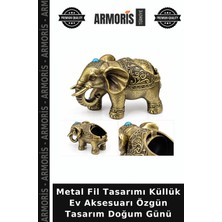 Armoris Metal Fil Tasarımı Küllük Ev Aksesuarı Özgün Tasarım Doğum Günü