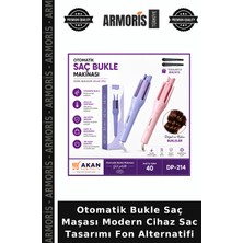 Armoris Otomatik Bukle Saç Maşası Modern Cihaz Sac Tasarımı Fon Alternatifi