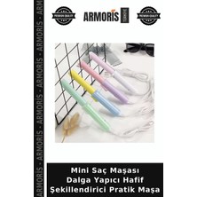 Armoris Mini Saç Maşası Dalga Yapıcı Hafif Şekillendirici Pratik Maşa