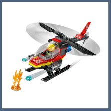 Bezos Fire Rescue Helicopter 60411 BZS10
