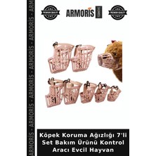 Armoris Köpek Koruma Ağızlığı 7'li Set Bakım Ürünü Kontrol Aracı Evcil Hayvan