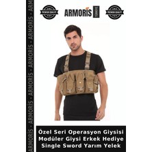 Armoris Özel Seri Operasyon Giysisi Modüler Giysi Erkek Hediye Single Sword Yarım Yelek