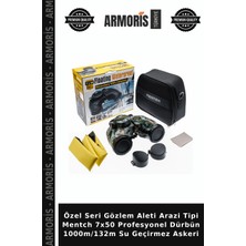 Armoris Özel Seri Gözlem Aleti Arazi Tipi Mentch 7X50 Profesyonel Dürbün 1000M/132M Su Geçirmez Askeri