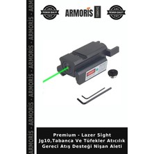 Armoris Premium - Lazer Si̇ght JG10,TABANCA ve Tüfekler Atıcılık Gereci Atış Desteği Nişan Aleti