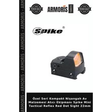 Armoris Özel Seri Kompakt Nişangah Av Malzemesi Atıcı Ekipmanı Spike Mini Tactical Reflex Red Dot Sight 22MM