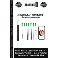 Armoris Akıllı Kulak Temizleme Cihazı - Kameralı Yenilikçi Ürün Telefon Bağlantılı Teknolojik Alet