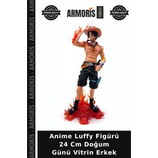 Armoris Anime Luffy Figürü 24 cm Doğum Günü Vitrin Erkek