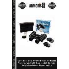 Armoris Özel Seri Gezi Ürünü Erkek Hediyesi Yarış Aracı 8X40 Rus Model Dürbün Baigish Dürbün Süper Kalite
