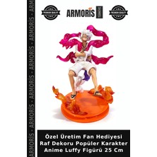 Armoris Özel Üretim Fan Hediyesi Raf Dekoru Popüler Karakter Anime Luffy Figürü 25 cm