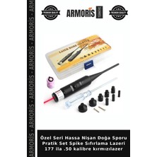 Armoris Özel Seri Hassa Nişan Doğa Sporu Pratik Set Spike Sıfırlama Lazeri 177 Ila .50 Kalibre Kırmızılazer