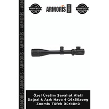 Armoris Özel Üretim Seyahat Aleti Dağcılık Açık Hava 4-16X50AOEG Zoomlu Tüfek Dürbünü