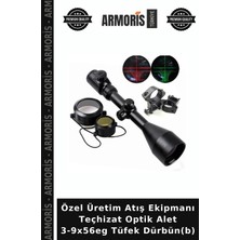 Armoris Özel Üretim Atış Ekipmanı Teçhizat Optik Alet 3-9X56EG Tüfek Dürbün(B)