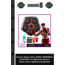 Armoris Punch Game Skor Boks Makinesi Eldiven Ile Aktivite Gereci Oyun Aracı Eğlence Ekipmanı