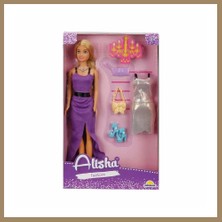 Bezos 3393 Nessiworld-Rst-Sıs Yedek Kıyafetli Bebek Set 29 cm 22