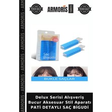 Armoris Delux Serisi Alışveriş Bucur Aksesuar Stil Aparatı Pati Detaylı Saç Bigudi