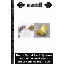 Armoris Delux Serisi Evcil Eğlence Pet Malzemesi Oyun Aleti Kedi Nanesi Topu
