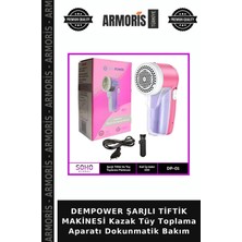 Armoris Dempower Şarjlı Tiftik Makinesi Kazak Tüy Toplama Aparatı Dokunmatik Bakım