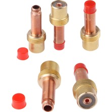 Tr 5'li Paket Gaz Lensi Pens Gövdeleri 45V26 3/32 Inç Tıg Kaynak Torcu 17, 18 ve 26 Serisi Için