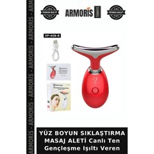 Armoris Yüz Boyun Sıklaştırma Masaj Aleti Canlı Ten Gençleşme Işıltı Veren