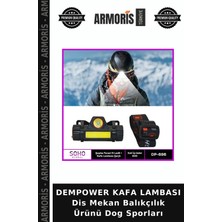 Armoris Dempower Kafa Lambası Dis Mekan Balıkçılık Ürünü Dog Sporları
