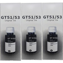 Royal Rain Store Melsan Hp Smart Tank 515 Uyumlu Siyah Muadil Mürekkep 3X90 ml (Toplam 270 Ml)