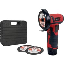 Tr AAG-4590 Şarjlı Avuç Taşlama 12V 19000 Dev/dk 76 mm Disk Set