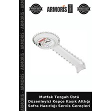 Armoris Mutfak Tezgah Üstü Düzenleyici Kepçe Kaşık Altlığı Sofra Hazırlığı Servis Gereçleri