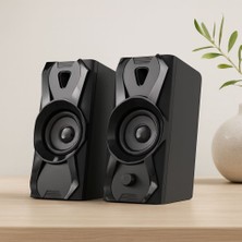 Royaleks 1+1 2.0 USB Multimedya Hoparlör Seti 5W