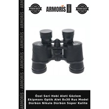Armoris Özel Seri Hobi Aleti Gözlem Ekipmanı Optik Alet 8X30 Rus Model Dürbün Nikula Dürbün Süper Kalite