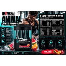 Universal Animal Juiced Amino Muscle Recovery + Hydration Electro 369 G - Fruit Punch