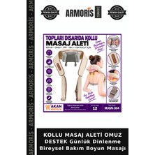 Armoris Kollu Masaj Aleti Omuz Destek Günlük Dinlenme Bireysel Bakım Boyun Masajı