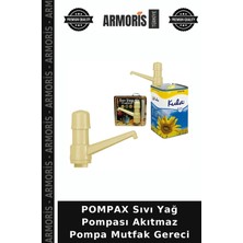 Armoris Pompax Sıvı Yağ Pompası Akıtmaz Pompa Mutfak Gereci