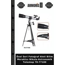 Armoris Özel Seri Fotoğraf Aleti Bilim Meraklısı Nikula-Astronomik Teleskop 78-77100