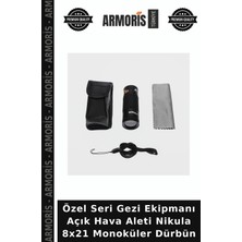 Armoris Özel Seri Gezi Ekipmanı Açık Hava Aleti Nikula 8X21 Monoküler Dürbün