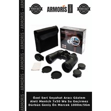 Armoris Özel Seri Seyahat Aracı Gözlem Aleti Mentch 7X50 Wa Su Geçirmez Dürbün Geniş Ön Mercek 1000M/56M