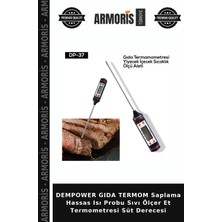 Armoris Dempower Gıda Termom Saplama Hassas Isı Probu Sıvı Ölçer Et Termometresi Süt Derecesi