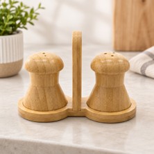 Milas Toptan Stantlı Bambu Tuzluk