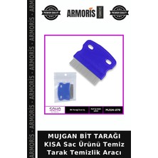 Armoris Mujgan Bit Tarağı Kısa Sac Ürünü Temiz Tarak Temizlik Aracı