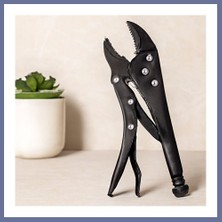 Bezos 10 Inç (250 Mm) Kilitli Ayarlı Komple Metal Pense Dlra