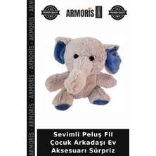 Armoris Sevimli Peluş Fil Çocuk Arkadaşı Ev Aksesuarı Sürpriz