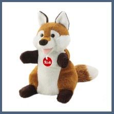 Bezos El Kuklası Peluş Tilki 25 cm BZS10