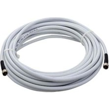 Toptan Budur Hazır Uydu Anten Kablosu F Konnektörlü Full Hd Uyumlu Rg6 64 Tel 20M