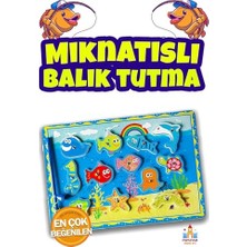 Toptan Budur Mıknatıslı Balık Tutma Oyunu, Papatyampartievi — - Eğitici ve Eğlenceli Çocuk Oyuncakları